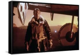 AMAZING STORIES TV EPISODE : "THE MISSION", 1985 directed by STEV with Kevin Costner (photo)-null-Framed Stretched Canvas