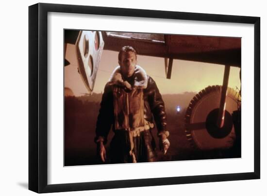 AMAZING STORIES TV EPISODE : "THE MISSION", 1985 directed by STEV with Kevin Costner (photo)-null-Framed Photo