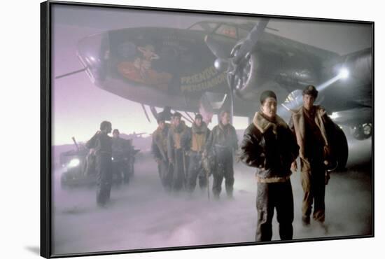 AMAZING STORIES TV EPISODE : "THE MISSION", 1985 directed by STEV with Kevin Costner (photo)-null-Framed Photo