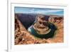 Amazing Sunset Vista of Horseshoe Bend-lucky-photographer-Framed Photographic Print