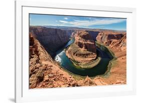 Amazing Sunset Vista of Horseshoe Bend-lucky-photographer-Framed Photographic Print