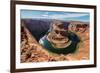 Amazing Sunset Vista of Horseshoe Bend-lucky-photographer-Framed Photographic Print