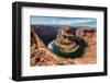 Amazing Sunset Vista of Horseshoe Bend-lucky-photographer-Framed Photographic Print