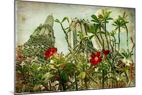 Amazing Temples Of Bangkok - Wat Arun, Temple Of The Dawn - Artistic Picture-Maugli-l-Mounted Art Print