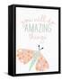 Amazing Things 1-Kimberly Allen-Framed Stretched Canvas