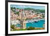 Amazing Town of Hvar Harbor-xbrchx-Framed Photographic Print