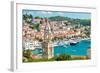 Amazing Town of Hvar Harbor-xbrchx-Framed Photographic Print