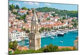 Amazing Town of Hvar Harbor-xbrchx-Mounted Photographic Print