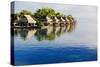 Amazing Tropical Resort with Huts over Water-Martin Valigursky-Stretched Canvas