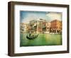 Amazing Venice - Artwork In Painting Style-Maugli-l-Framed Art Print