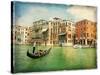 Amazing Venice - Artwork In Painting Style-Maugli-l-Stretched Canvas