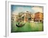 Amazing Venice - Artwork In Painting Style-Maugli-l-Framed Art Print