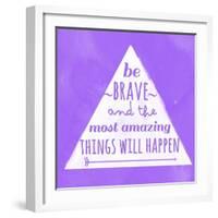 Amazingly Brave-Jelena Matic-Framed Art Print