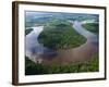 Amazon, Amazon River, Bends in the Nanay River, a Tributary of the Amazon River, Peru-Paul Harris-Framed Photographic Print