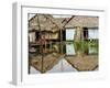 Amazon, Amazon River, the Floating Village of Belen, Iquitos, Peru-Paul Harris-Framed Photographic Print