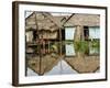 Amazon, Amazon River, the Floating Village of Belen, Iquitos, Peru-Paul Harris-Framed Photographic Print