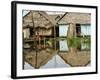 Amazon, Amazon River, the Floating Village of Belen, Iquitos, Peru-Paul Harris-Framed Photographic Print