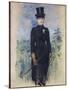 Amazon by Edouard Manet-Edouard Manet-Stretched Canvas