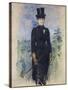 Amazon by Edouard Manet-Edouard Manet-Stretched Canvas