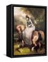 Amazon in the Forest at Pierrefonds-Alfred De Dreux-Framed Stretched Canvas