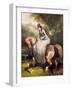 Amazon in the Forest at Pierrefonds-Alfred De Dreux-Framed Giclee Print