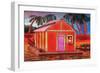 Amazon River Houseboat-John Newcomb-Framed Giclee Print