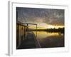 Amazon River, Sunrise on the Ayapua Riverboat, Yavari River, a Tributary of the Amazon River, Peru-Paul Harris-Framed Photographic Print