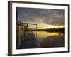 Amazon River, Sunrise on the Ayapua Riverboat, Yavari River, a Tributary of the Amazon River, Peru-Paul Harris-Framed Photographic Print