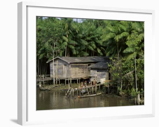 Amazon Rivers Furo de Breves Para, Brazil-null-Framed Photographic Print