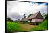 Amazon Village, Iquitos, Peru, South America-Laura Grier-Framed Stretched Canvas