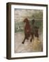 Amazone and Dog, 1899-Frederic Edwin Church-Framed Giclee Print