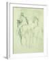 Amazone Et Cavalier-Edgar Degas-Framed Giclee Print