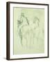 Amazone Et Cavalier-Edgar Degas-Framed Giclee Print