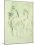Amazone Et Cavalier-Edgar Degas-Mounted Giclee Print