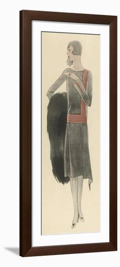 Amazone, Ub Lainage by Paul Poiret-null-Framed Premium Giclee Print