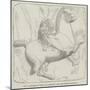 Amazonian Chief on Horseback, from the Tomb of Mausolus-null-Mounted Giclee Print
