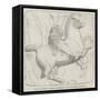 Amazonian Chief on Horseback, from the Tomb of Mausolus-null-Framed Stretched Canvas