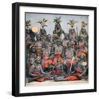 Amazonian Warriors, 1891-null-Framed Premium Giclee Print