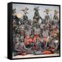 Amazonian Warriors, 1891-null-Framed Stretched Canvas