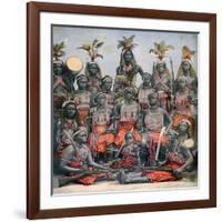 Amazonian Warriors, 1891-null-Framed Giclee Print