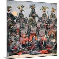 Amazonian Warriors, 1891-null-Mounted Giclee Print