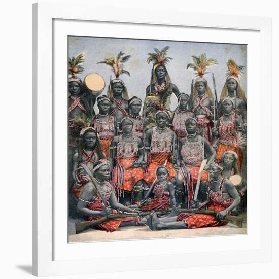 Amazonian Warriors, 1891-null-Framed Giclee Print