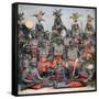 Amazonian Warriors, 1891-null-Framed Stretched Canvas