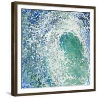 Amazonite Waves-Margaret Juul-Framed Giclee Print