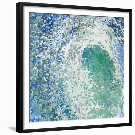 Amazonite Waves-Margaret Juul-Framed Giclee Print