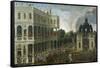 Amazons' Banquet-Claude Deruet-Framed Stretched Canvas