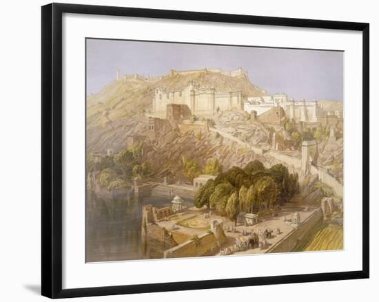 Ambair, from 'India Ancient and Modern', 1867 (Colour Litho)-William 'Crimea' Simpson-Framed Giclee Print