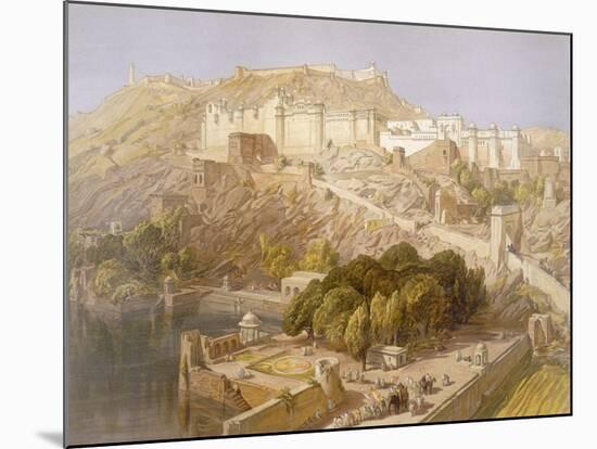 Ambair, from 'India Ancient and Modern', 1867 (Colour Litho)-William 'Crimea' Simpson-Mounted Giclee Print