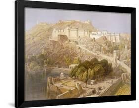 Ambair, from 'India Ancient and Modern', 1867 (Colour Litho)-William 'Crimea' Simpson-Framed Giclee Print