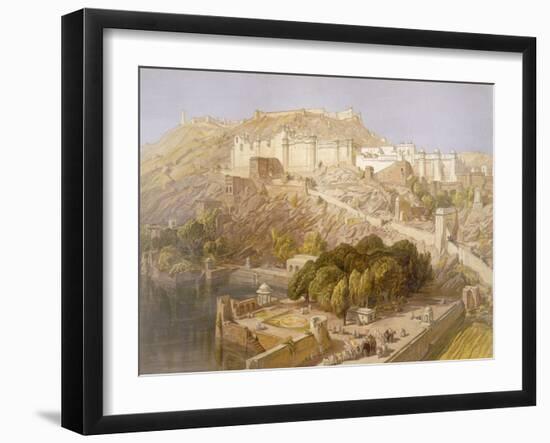 Ambair, from 'India Ancient and Modern', 1867 (Colour Litho)-William 'Crimea' Simpson-Framed Giclee Print